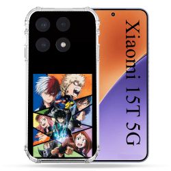 Coque Renforcée Pour Xiaomi 15T Manga My Hero Academia Noir