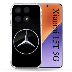 Coque Renforcée Pour Xiaomi 15T Mercedes Carbone