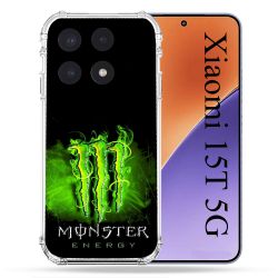 Coque Renforcée Pour Xiaomi 15T Monster Energy Vert