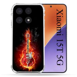 Coque Renforcée Pour Xiaomi 15T Musique Guitare Electrique
