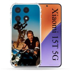 Coque Renforcée Pour Xiaomi 15T Musique Johnny Hallyday Moto