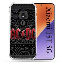 Coque Renforcée Pour Xiaomi 15T Musique Rock ACDC Rouge