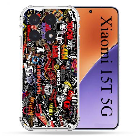 Coque Renforcée Pour Xiaomi 15T Musique Rock Groupe