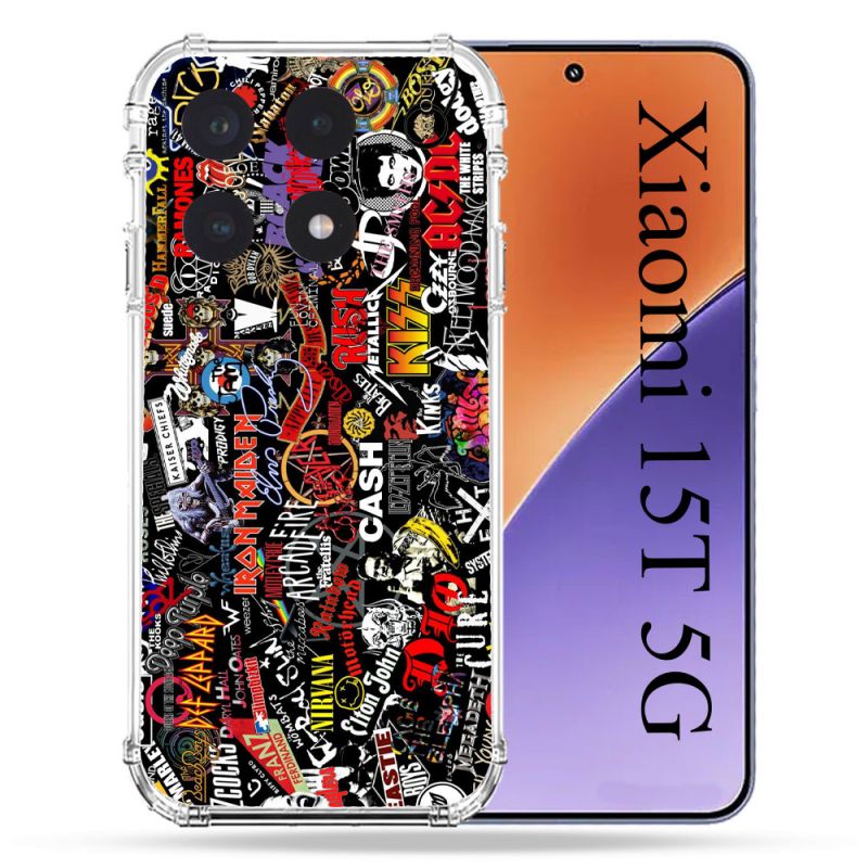 Coque Renforcée Pour Xiaomi 15T Musique Rock Groupe