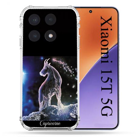 Coque Renforcée Pour Xiaomi 15T Signe Zodiaque 2 Capricorne