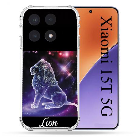 Coque Renforcée Pour Xiaomi 15T Signe Zodiaque 2 Lion