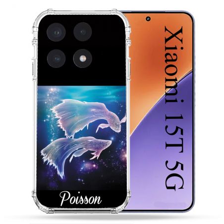 Coque Renforcée Pour Xiaomi 15T Signe Zodiaque 2 Poisson