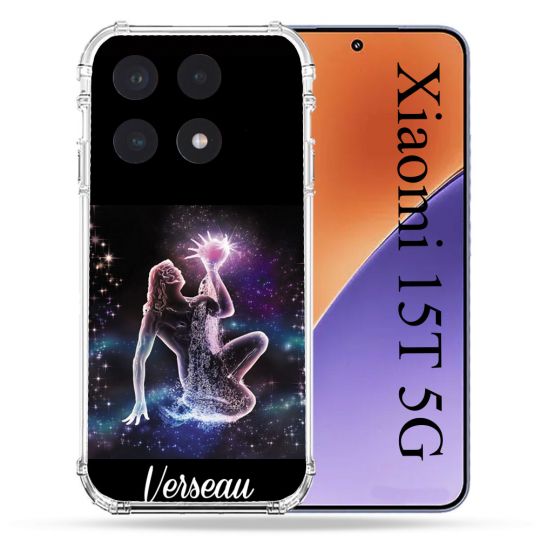 Coque Renforcée Pour Xiaomi 15T Signe Zodiaque 2 Verseau