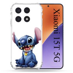 Coque Renforcée Pour Xiaomi 15T Stitch Blanc