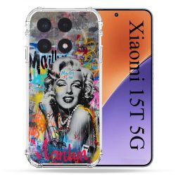 Coque Renforcée Pour Xiaomi 15T Street Art Maryline Monroe