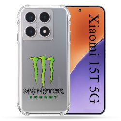 Coque Renforcée Transparente Pour Xiaomi 15T Monster Energy