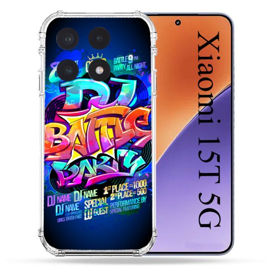 Coque Renforcée Pour Xiaomi 15T Street Art Rap