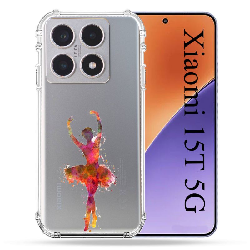 Coque Renforcée Transparente Pour Xiaomi 15T Danseuse etoile