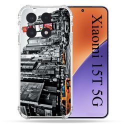 Coque Renforcée Pour Xiaomi 15T Voyage Amerique USA New York Taxi