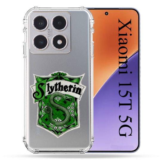 Coque Renforcée Transparente Pour Xiaomi 15T Harry Potter Slytherin