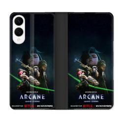 Housse Cuir Portefeuille Pour Samsung Galaxy S25 EDGE Arcane Affiche