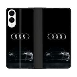 Housse Cuir Portefeuille Pour Samsung Galaxy S25 EDGE Audi