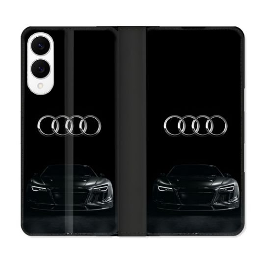Housse Cuir Portefeuille Pour Samsung Galaxy S25 EDGE Audi