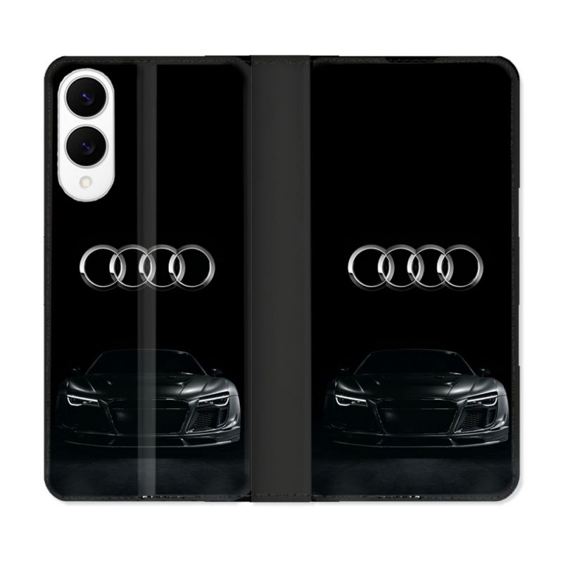 Housse Cuir Portefeuille Pour Samsung Galaxy S25 EDGE Audi
