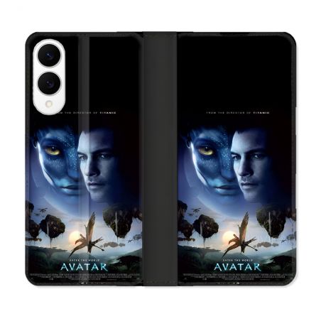 Housse Cuir Portefeuille Pour Samsung Galaxy S25 EDGE Avatar