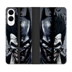 Housse Cuir Portefeuille Pour Samsung Galaxy S25 EDGE Batman Joker