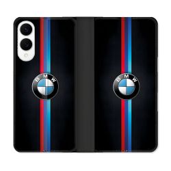 Housse Cuir Portefeuille Pour Samsung Galaxy S25 EDGE BMW Logo