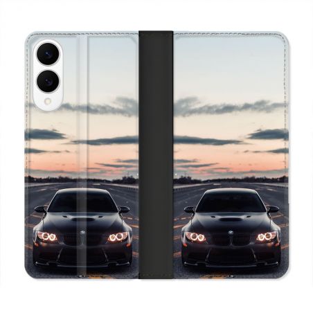 Housse Cuir Portefeuille Pour Samsung Galaxy S25 EDGE BMW Serie