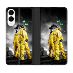 Housse Cuir Portefeuille Pour Samsung Galaxy S25 EDGE Breaking Bad Affiche