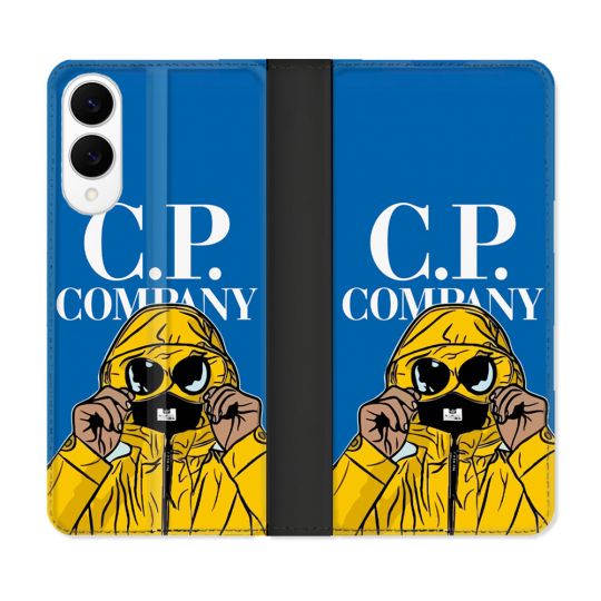 Housse Cuir Portefeuille Pour Samsung Galaxy S25 EDGE CP Company