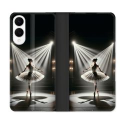 Housse Cuir Portefeuille Pour Samsung Galaxy S25 EDGE Danseuse Lumière