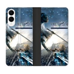 Housse Cuir Portefeuille Pour Samsung Galaxy S25 EDGE Final Fantaisy