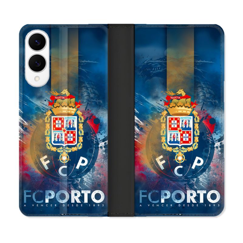 Housse Cuir Portefeuille Pour Samsung Galaxy S25 EDGE Foot FC Porto