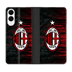 Housse Cuir Portefeuille Pour Samsung Galaxy S25 EDGE Foot Milan AC