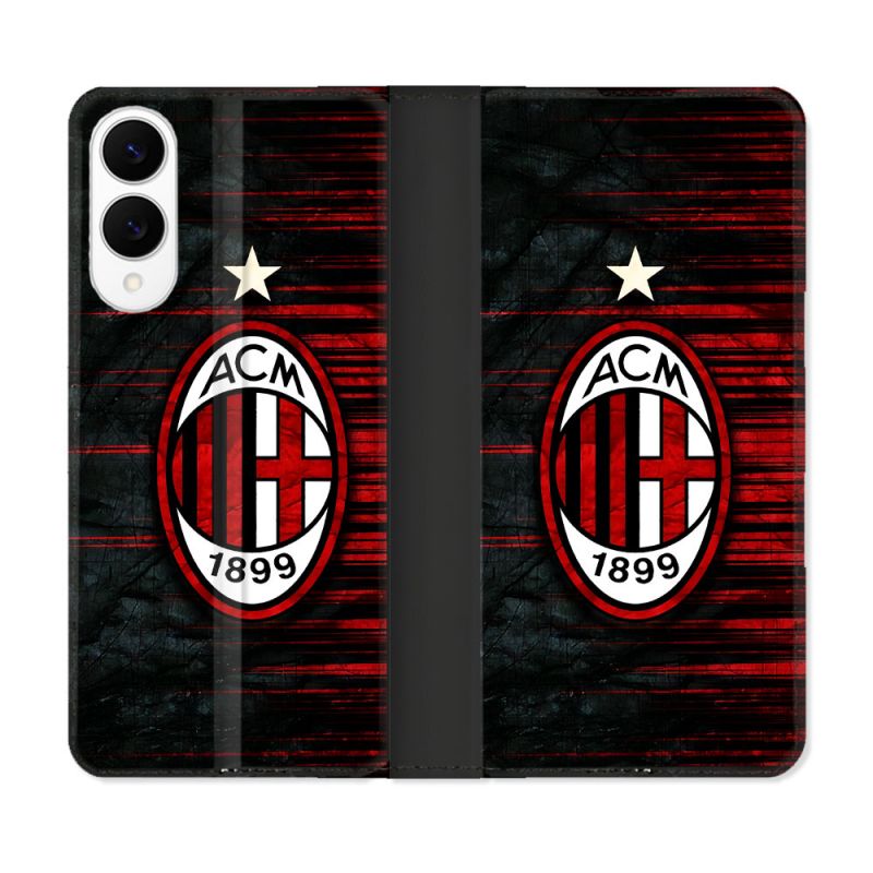 Housse Cuir Portefeuille Pour Samsung Galaxy S25 EDGE Foot Milan AC