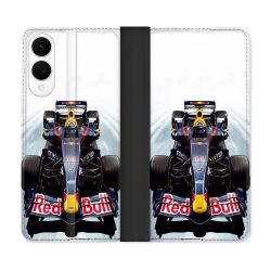 Housse Cuir Portefeuille Pour Samsung Galaxy S25 EDGE Formule 1 F1 Red Bull