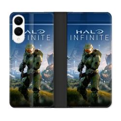 Housse Cuir Portefeuille Pour Samsung Galaxy S25 EDGE Halo