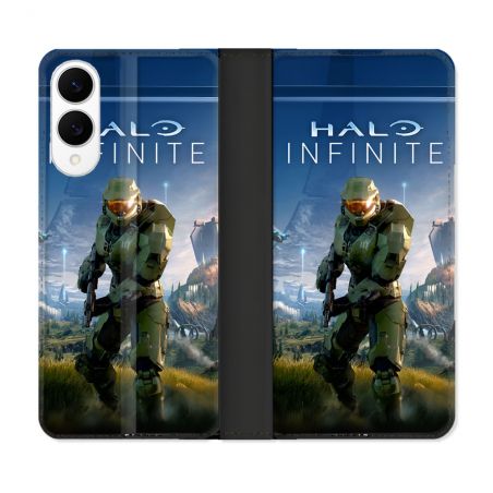Housse Cuir Portefeuille Pour Samsung Galaxy S25 EDGE Halo