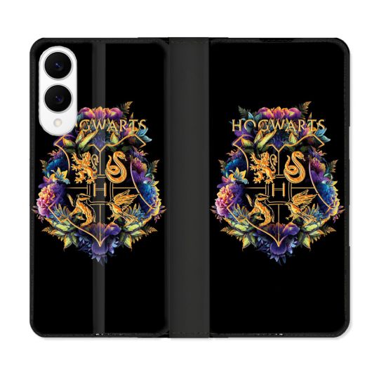 Housse Cuir Portefeuille Pour Samsung Galaxy S25 EDGE Harry Potter Hogwarts