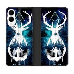 Housse Cuir Portefeuille Pour Samsung Galaxy S25 EDGE Harry Potter Patronome