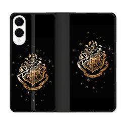 Housse Cuir Portefeuille Pour Samsung Galaxy S25 EDGE Harry Potter Poudlard