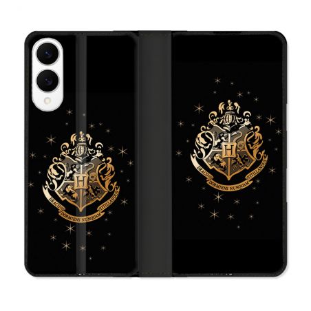 Housse Cuir Portefeuille Pour Samsung Galaxy S25 EDGE Harry Potter Poudlard