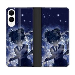 Housse Cuir Portefeuille Pour Samsung Galaxy S25 EDGE Manga Assassination Classroom Nagisa