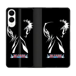Housse Cuir Portefeuille Pour Samsung Galaxy S25 EDGE Manga Bleach Duo