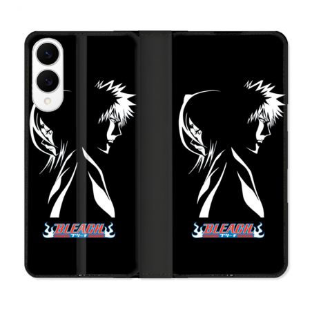 Housse Cuir Portefeuille Pour Samsung Galaxy S25 EDGE Manga Bleach Duo