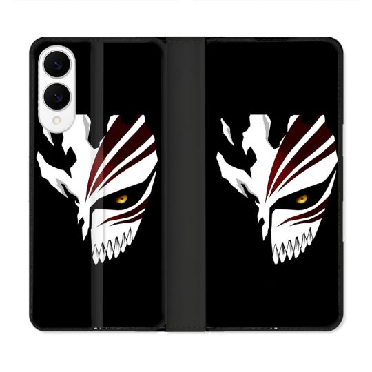 Housse Cuir Portefeuille Pour Samsung Galaxy S25 EDGE Manga Bleach Masque