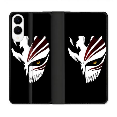 Housse Cuir Portefeuille Pour Samsung Galaxy S25 EDGE Manga Bleach Masque