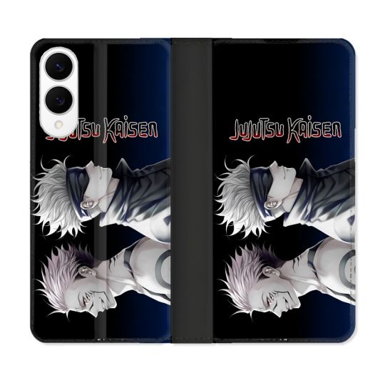 Housse Cuir Portefeuille Pour Samsung Galaxy S25 EDGE Manga Jujutsu Kaisen