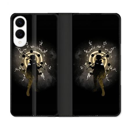 Housse Cuir Portefeuille Pour Samsung Galaxy S25 EDGE Manga Naruto Sage