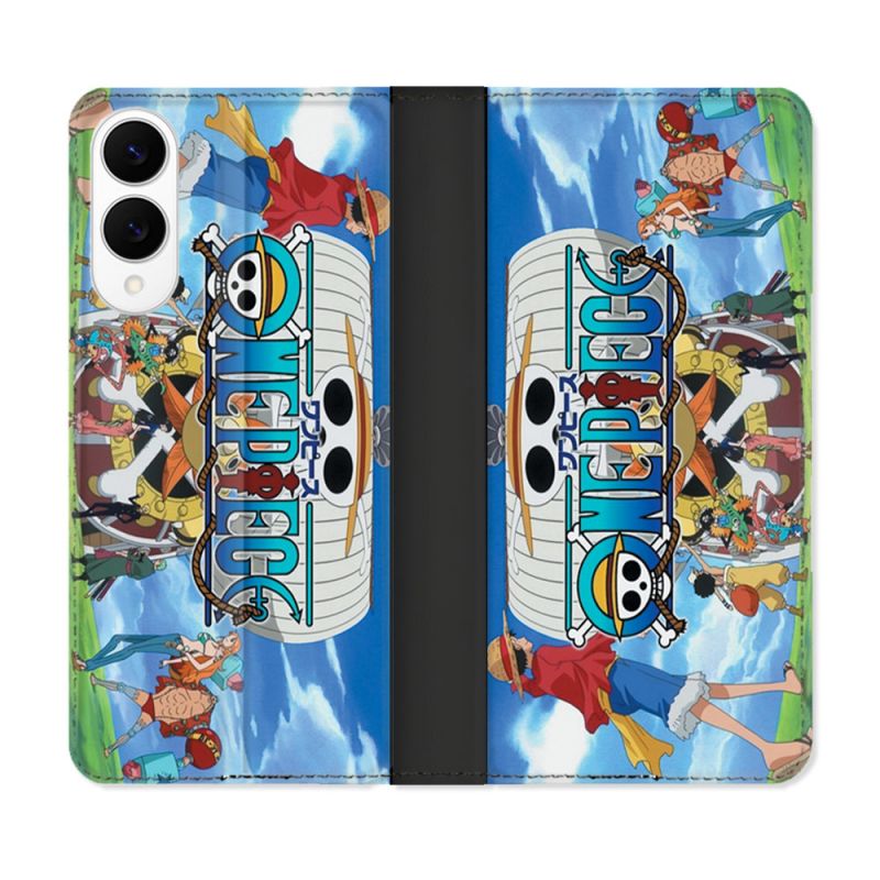 Housse Cuir Portefeuille Pour Samsung Galaxy S25 EDGE Manga One Piece Sunny