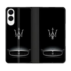 Housse Cuir Portefeuille Pour Samsung Galaxy S25 EDGE Maserati